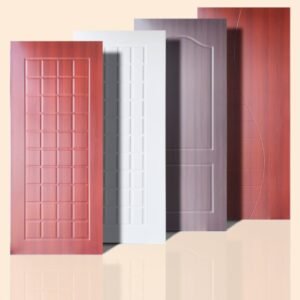 PVC coated MDF flush doors